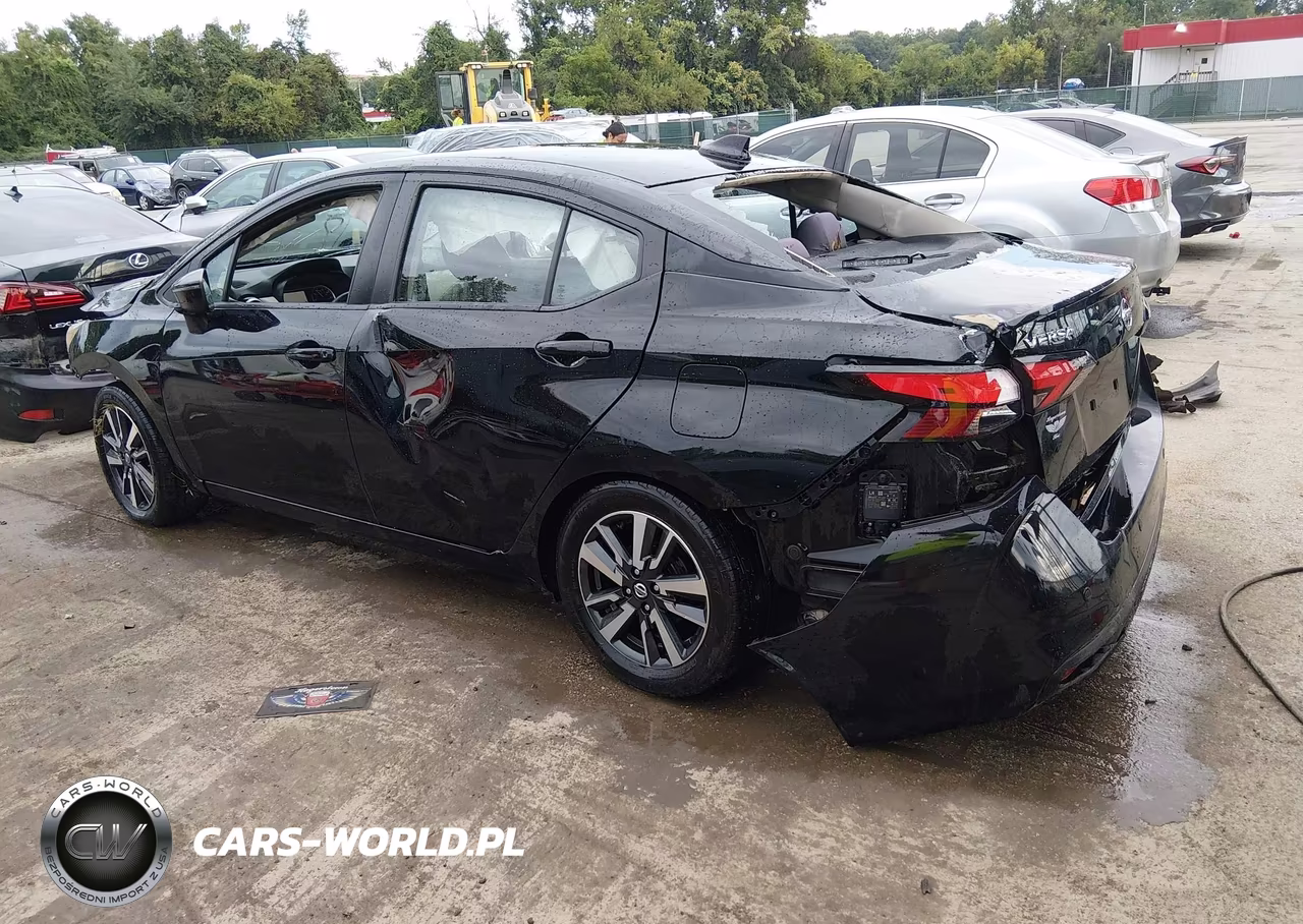 2021 Nissan Versa Sv Xtronic Cvt VIN:3N1CN8EV7ML878618 - 3