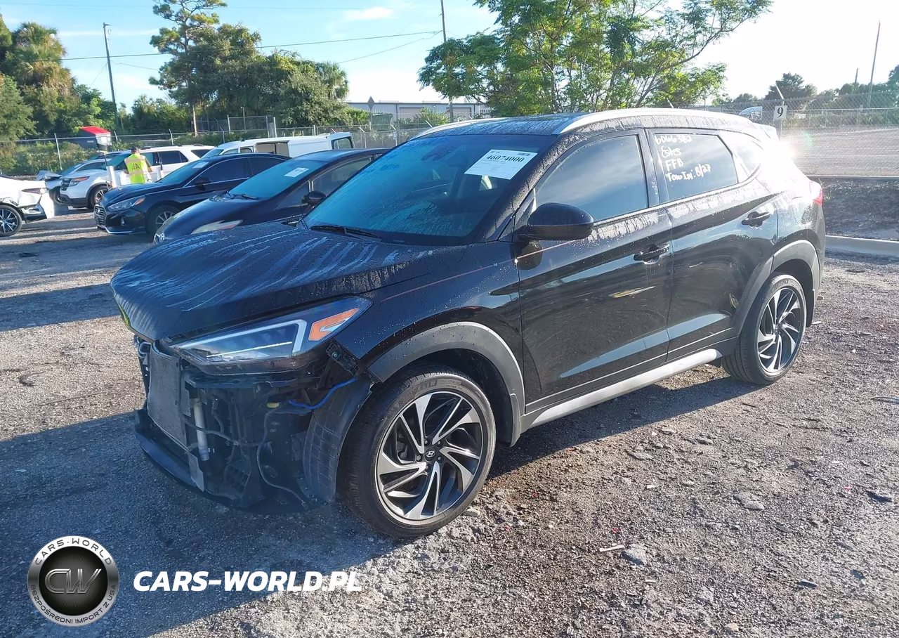 2021 Hyundai Tucson Sport VIN:KM8J33AL2MU289303 - 2