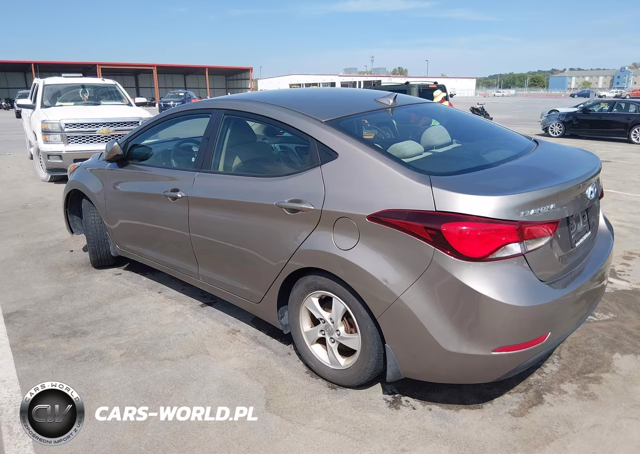 2015 Hyundai Elantra Se VIN:5NPDH4AE2FH603183 - 3