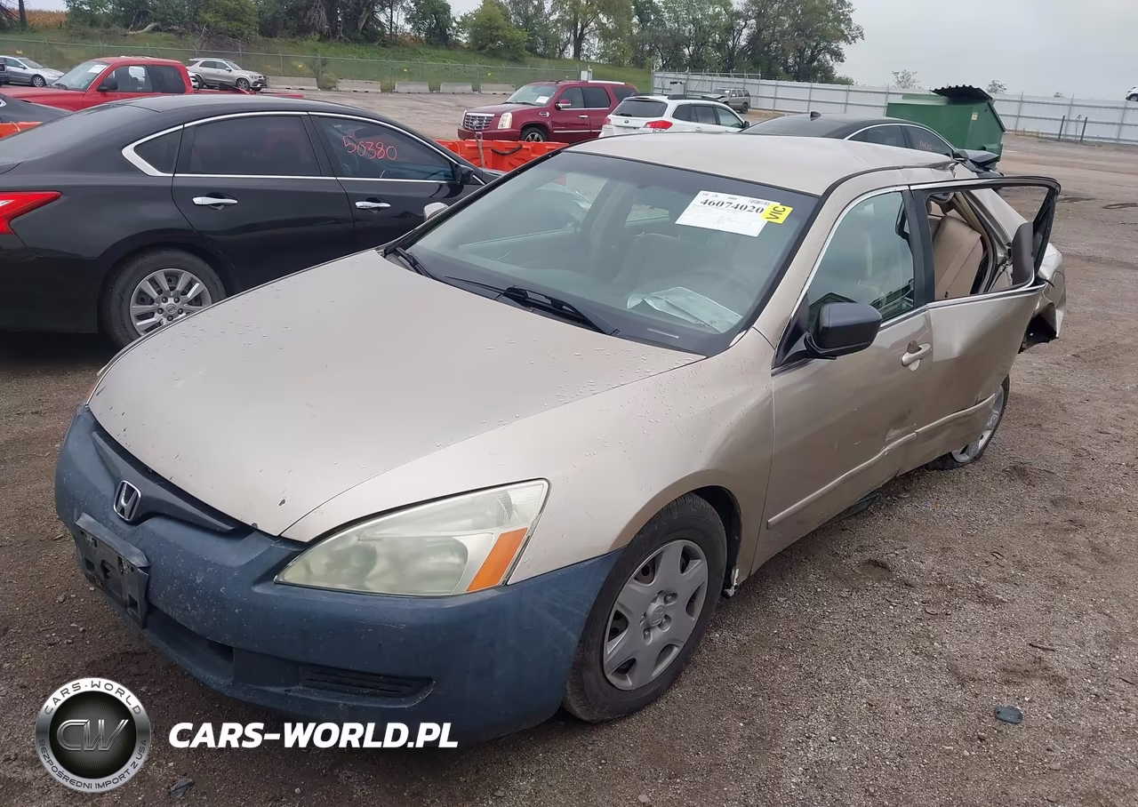 2005 Honda Accord 2.4 Lx VIN:1HGCM56475A038241 - 2