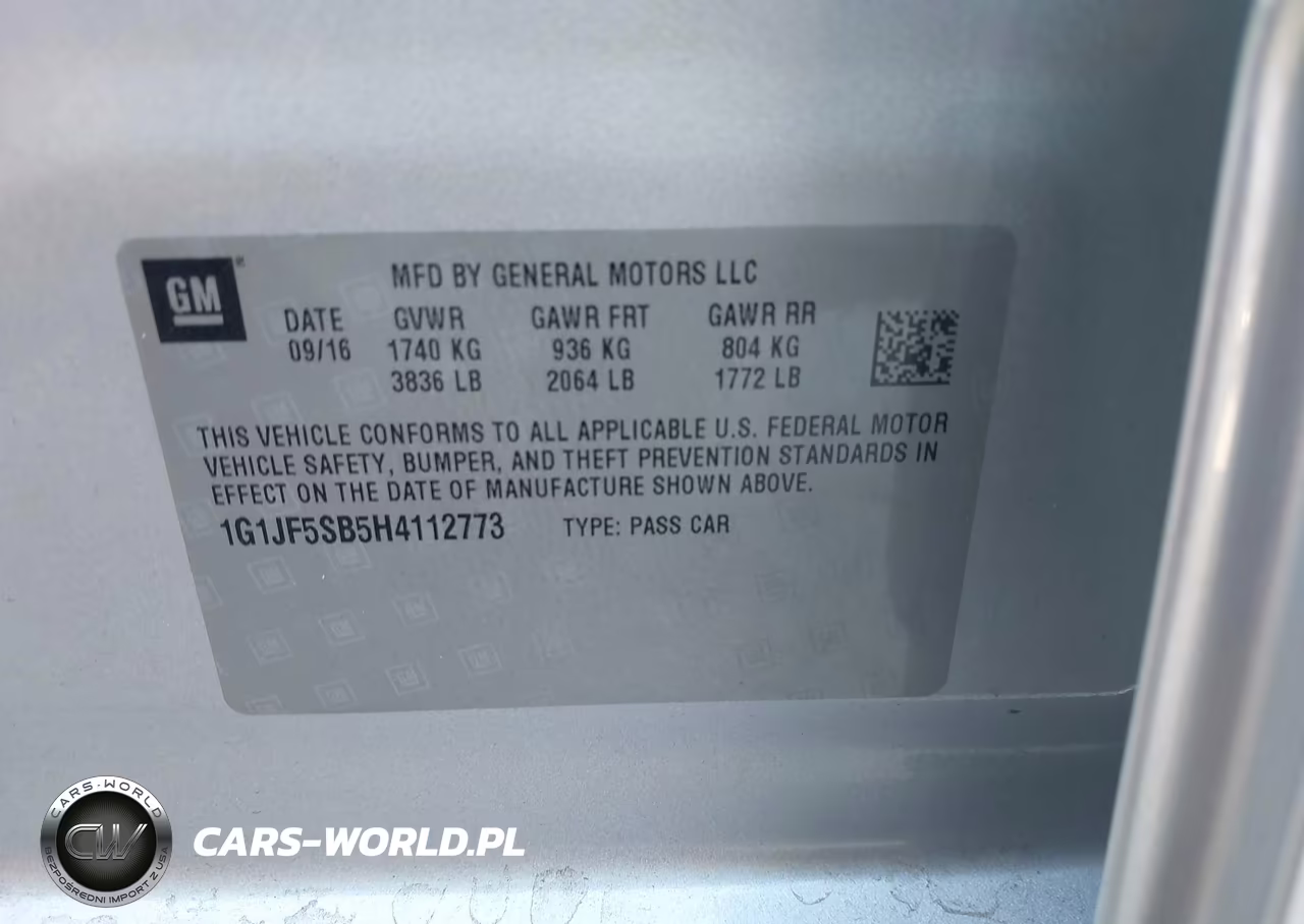 2017 Chevrolet Sonic Premier Auto VIN:1G1JF5SB5H4112773 - 9