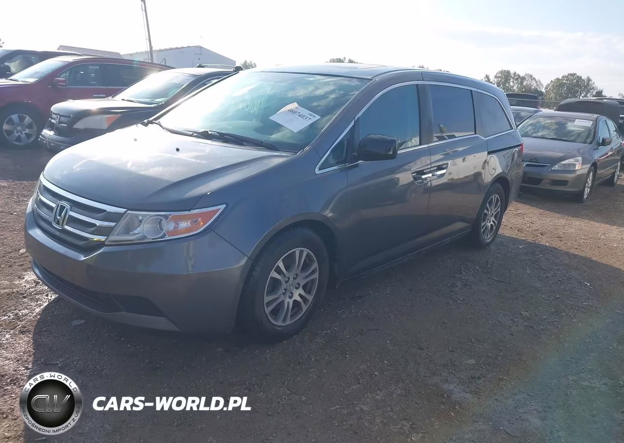 2012 Honda Odyssey Ex-L VIN:5FNRL5H68CB096812 - 2