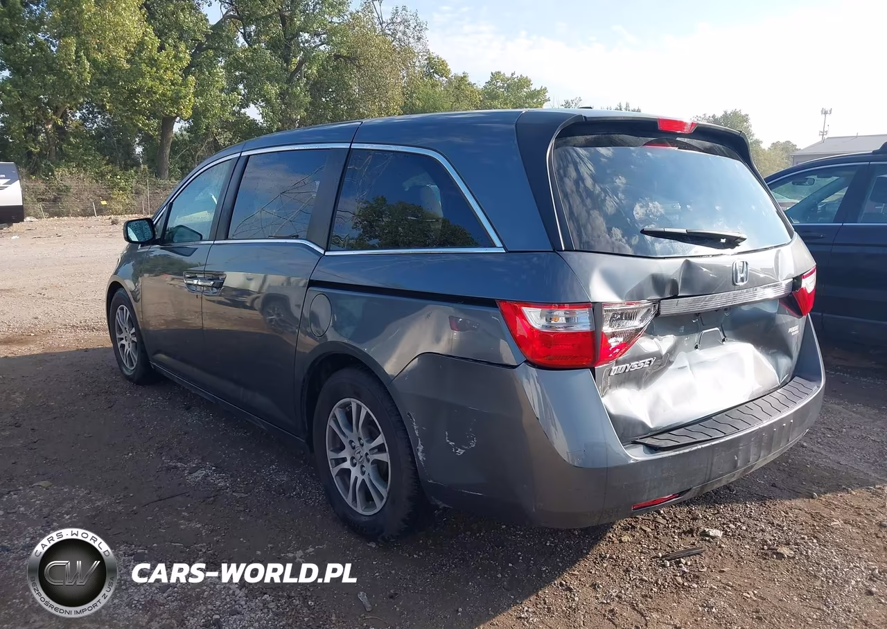 2012 Honda Odyssey Ex-L VIN:5FNRL5H68CB096812 - 3