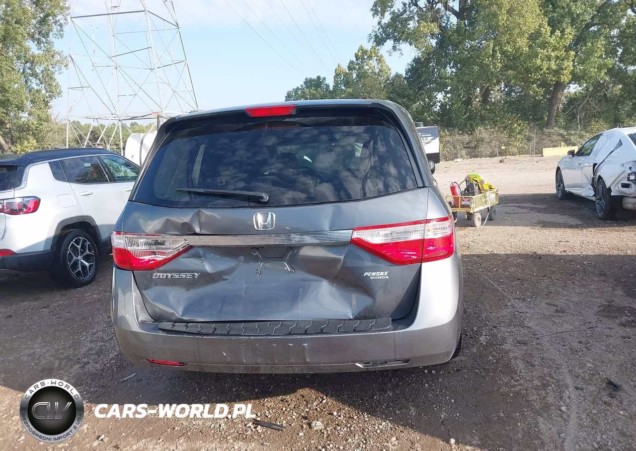 2012 Honda Odyssey Ex-L VIN:5FNRL5H68CB096812 - 6