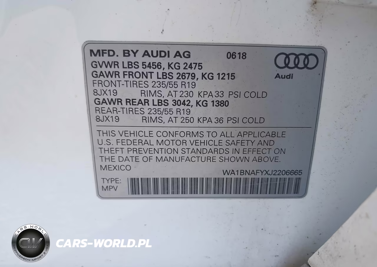 2018 Audi Q5 2.0T Premium-2.0T Tech Premium VIN:WA1BNAFYXJ2206665 - 9