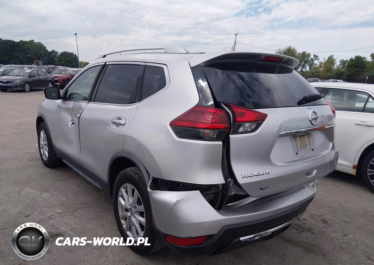 2018 Nissan Rogue Sv VIN:JN8AT2MT8JW453717 - 3