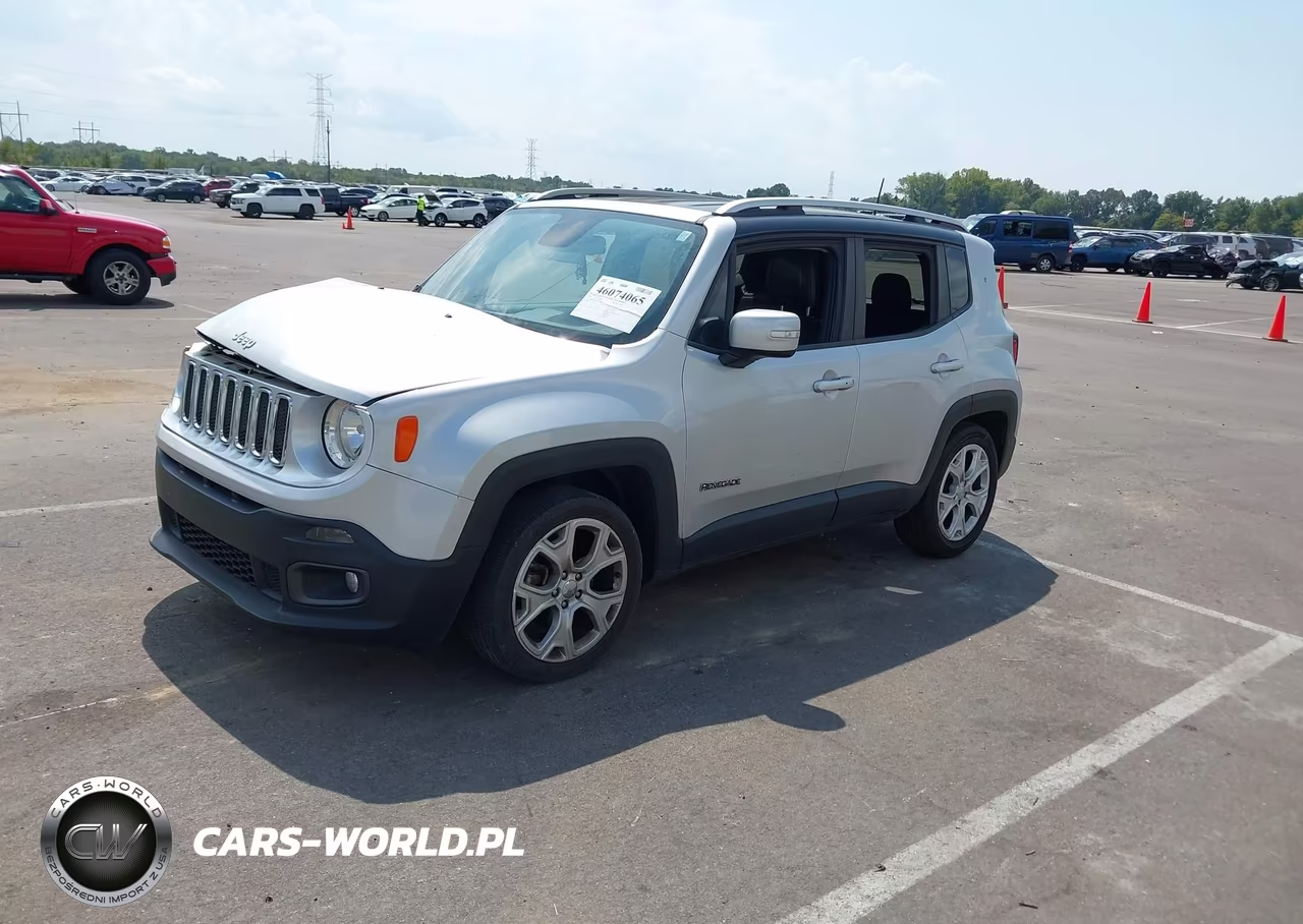2018 Jeep Renegade Limited Fwd VIN:ZACCJADB7JPJ19569 - 2