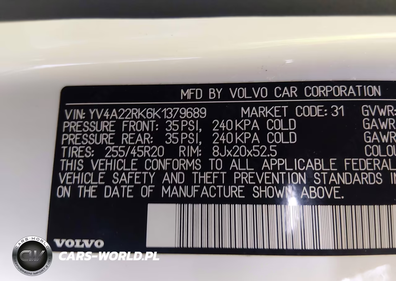 2019 Volvo Xc60 T6 Momentum VIN:YV4A22RK6K1379689 - 9