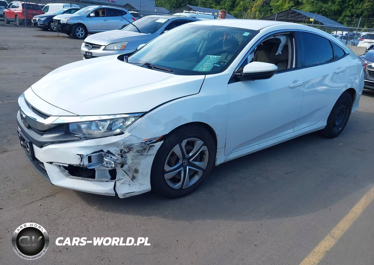 2017 Honda Civic Lx VIN:19XFC2F51HE203868 - 2