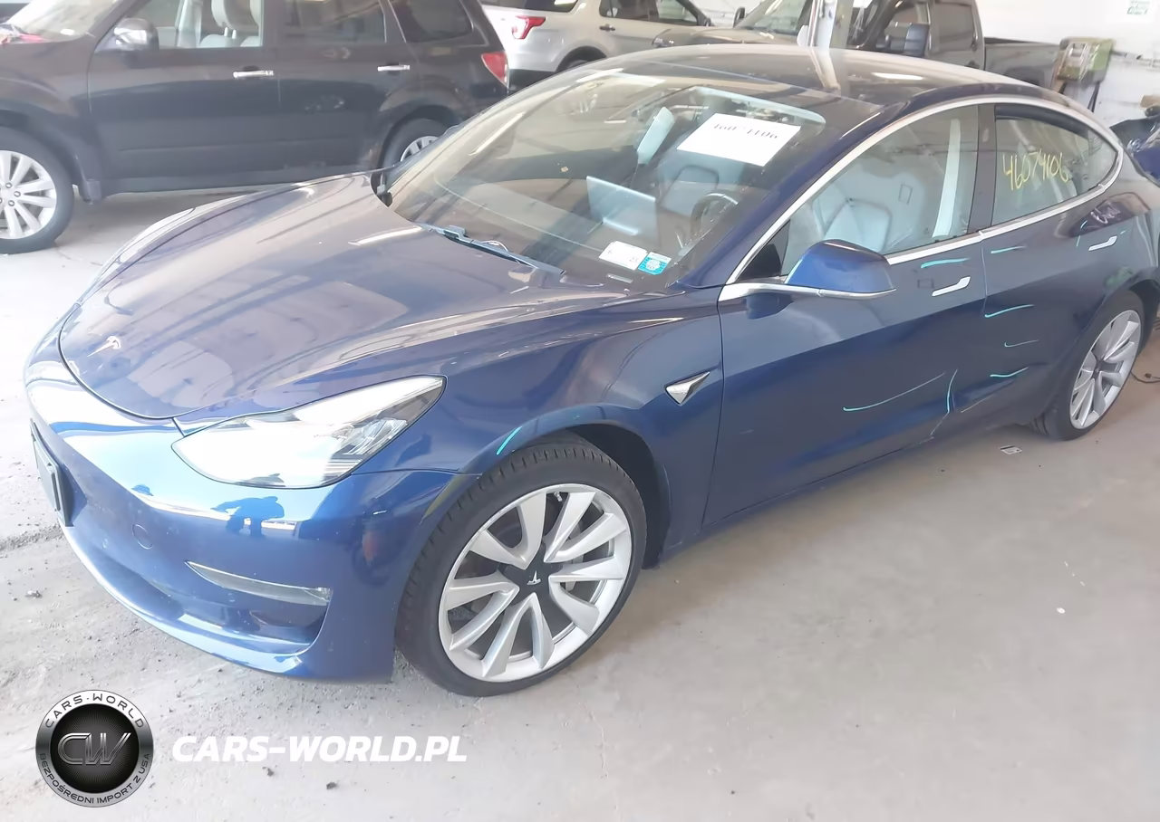 2019 Tesla Model 3 Long Range-Performance VIN:5YJ3E1EB1KF390092 - 2