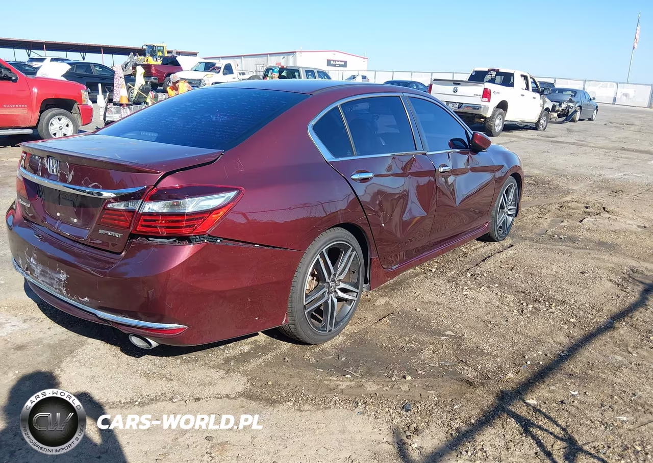 2017 Honda Accord Sport VIN:1HGCR2F53HA300480 - 4