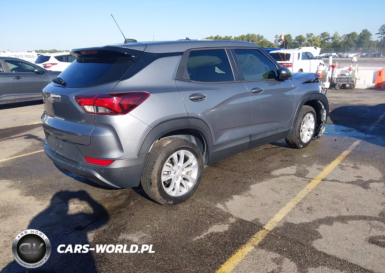 2021 Chevrolet Trailblazer Awd Ls VIN:KL79MNSLXMB026015 - 4