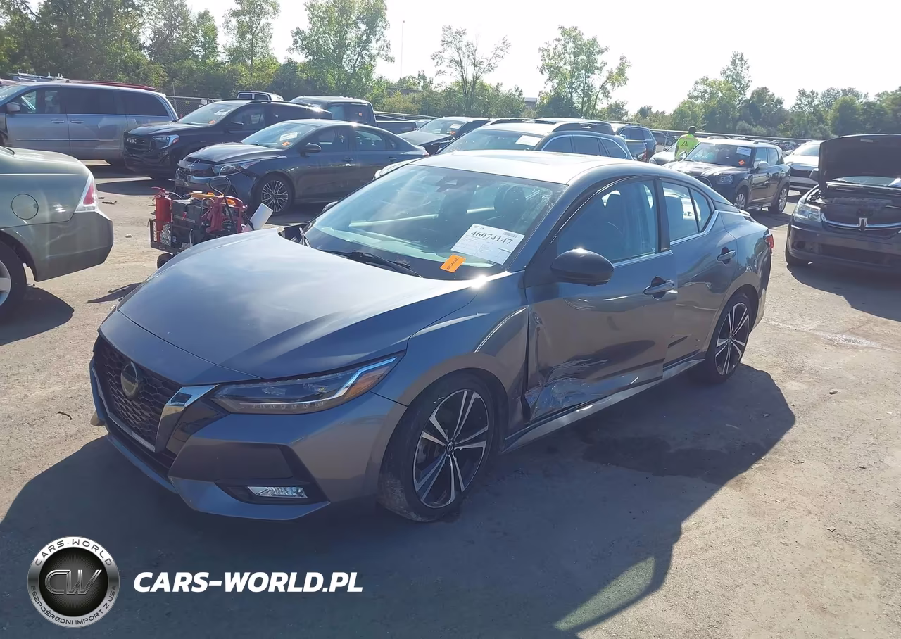 2021 Nissan Sentra Sr Xtronic Cvt VIN:3N1AB8DV0MY215847 - 2