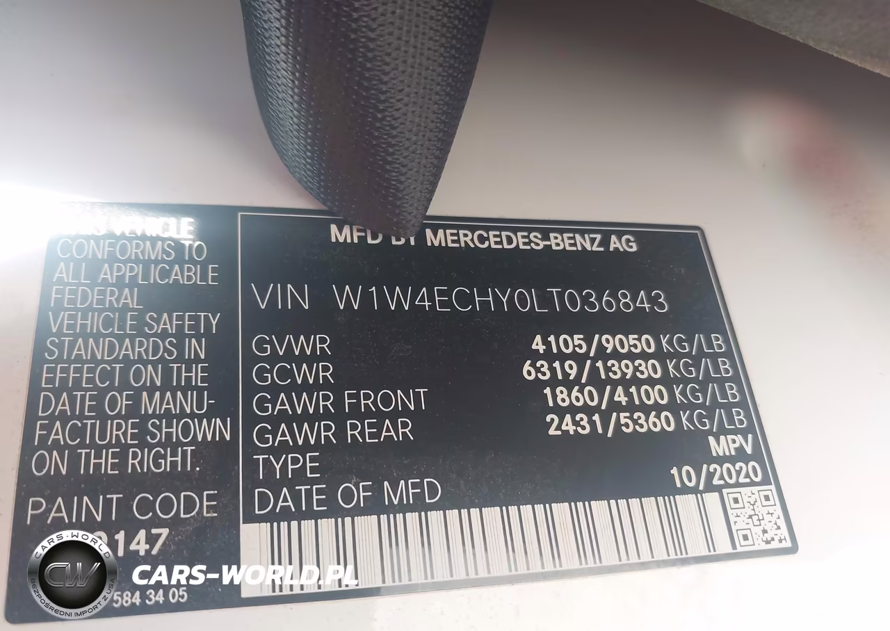 2020 Mercedes-Benz Sprinter 2500 High Roof V6 VIN:W1W4ECHY0LT036843 - 9