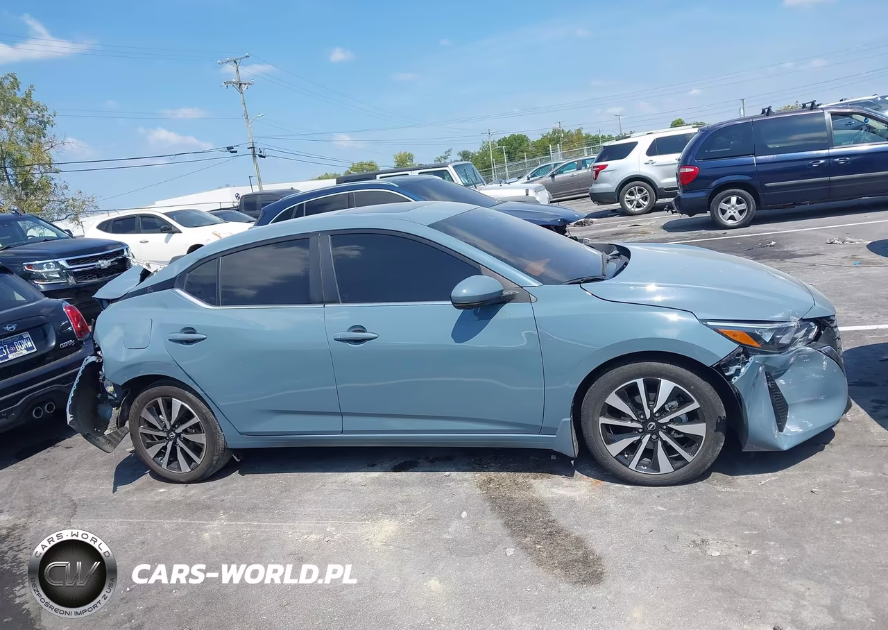 2025 Nissan Sentra Sv VIN:3N1AB8CV1SY266336 - 14