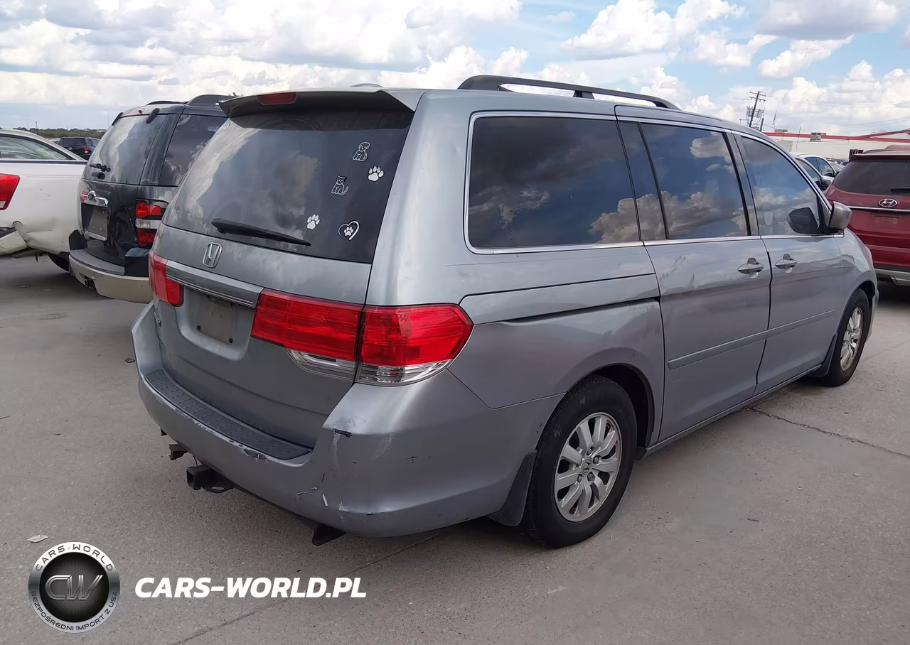 2009 Honda Odyssey Ex-L VIN:5FNRL38799B002538 - 4