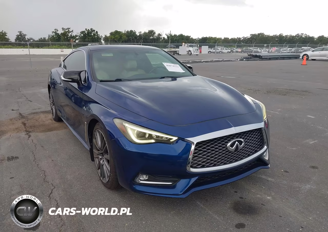 2017 Infiniti Q60 3.0T Red Sport 400