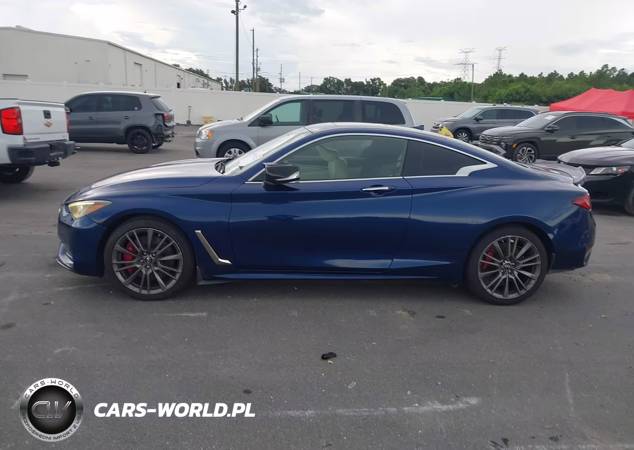 2017 Infiniti Q60 3.0T Red Sport 400 VIN:JN1FV7EL3HM702361 - 14