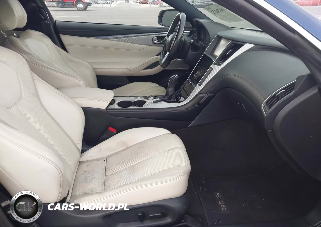 2017 Infiniti Q60 3.0T Red Sport 400 VIN:JN1FV7EL3HM702361 - 5