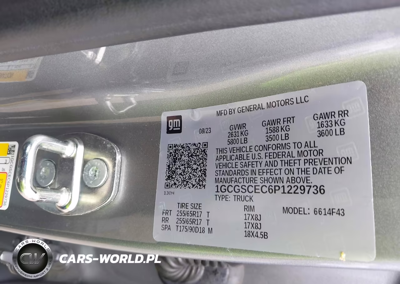 2023 Chevrolet Colorado 2Wd Short Box Lt VIN:1GCGSCEC6P1229736 - 9