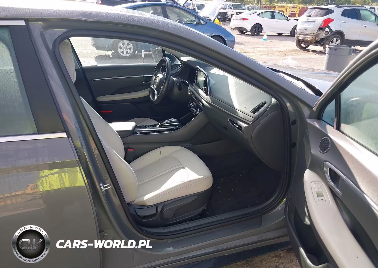 2021 Hyundai Sonata Sel VIN:KMHL14JA3MA156196 - 5