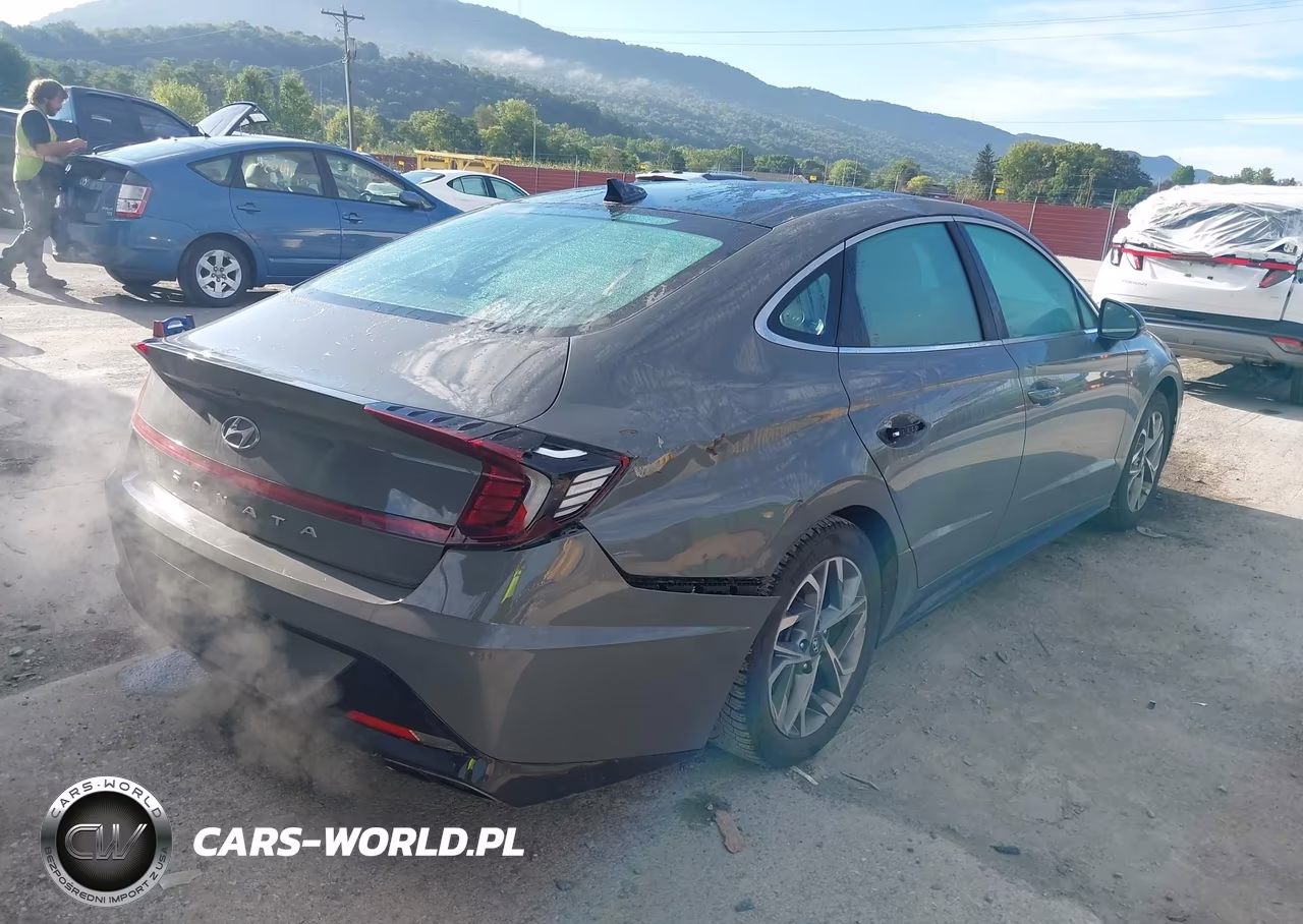 2021 Hyundai Sonata Sel VIN:KMHL14JA3MA156196 - 6