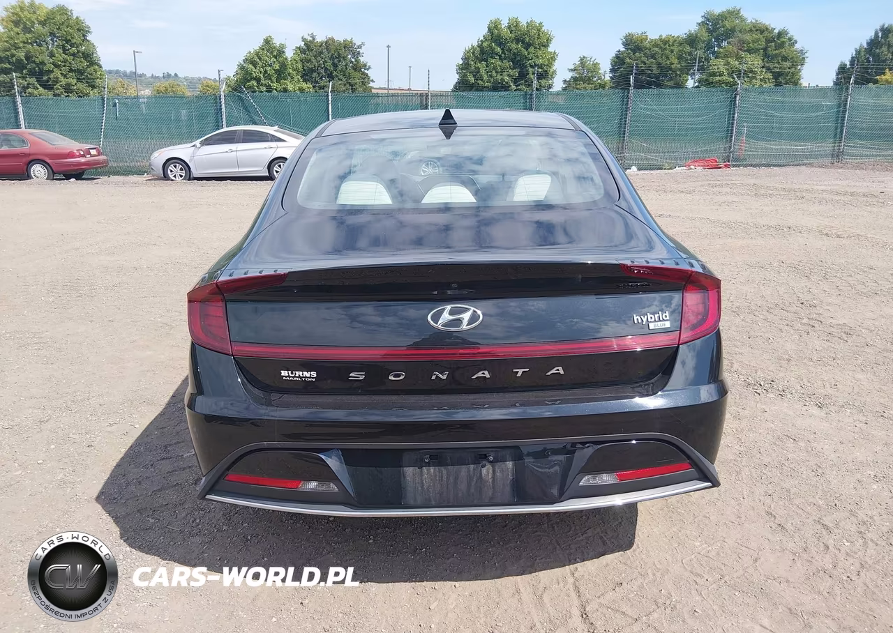 2021 Hyundai Sonata Blue VIN:KMHL24JJXMA035498 - 16