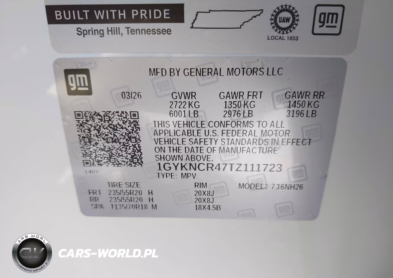 2026 Cadillac Xt5 Premium Luxury Fwd VIN:1GYKNCR47TZ111723 - 9