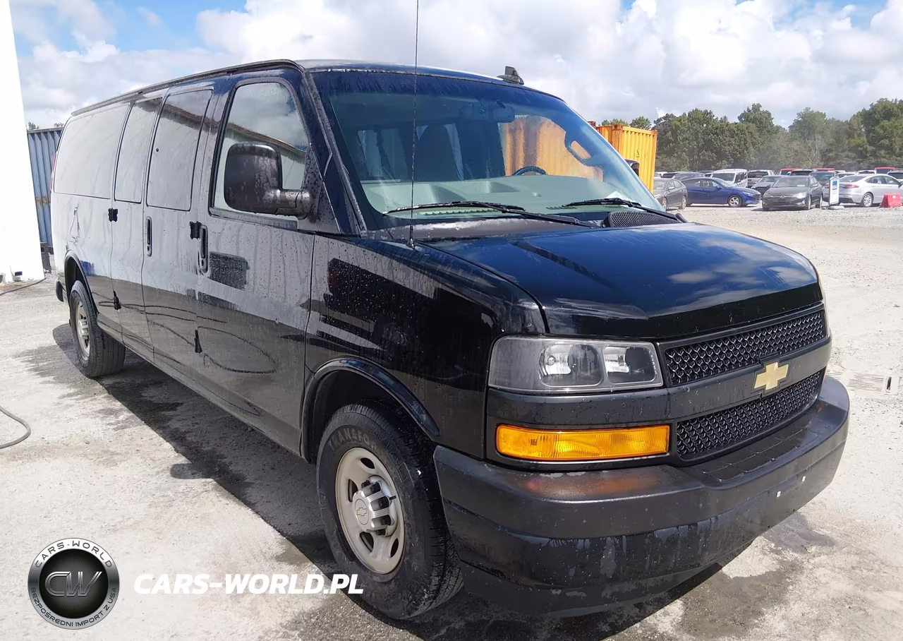 2019 Chevrolet Express 3500 Ls VIN:1GAZGNFG2K1331799 - 1