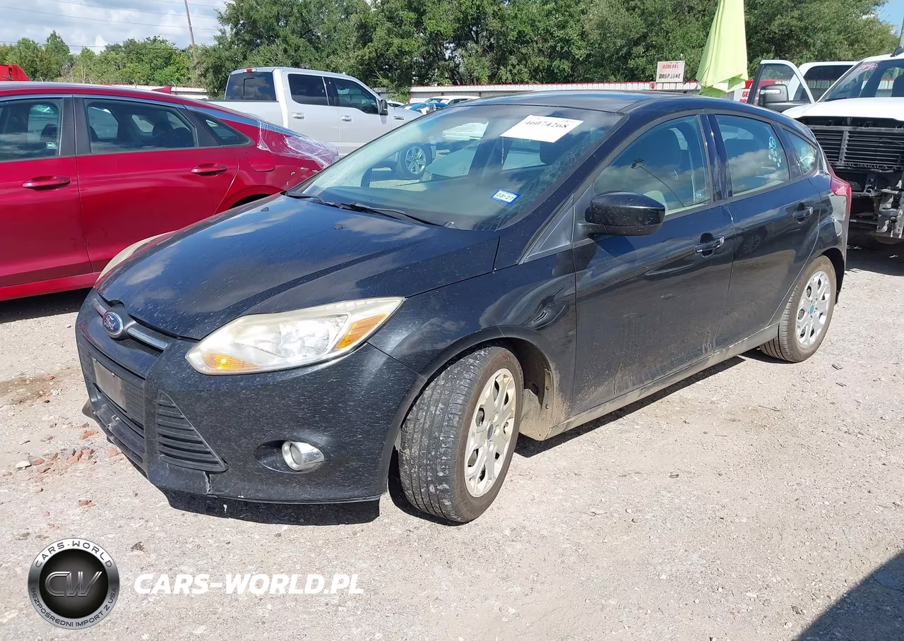 2012 Ford Focus Se VIN:1FAHP3K23CL361861 - 2