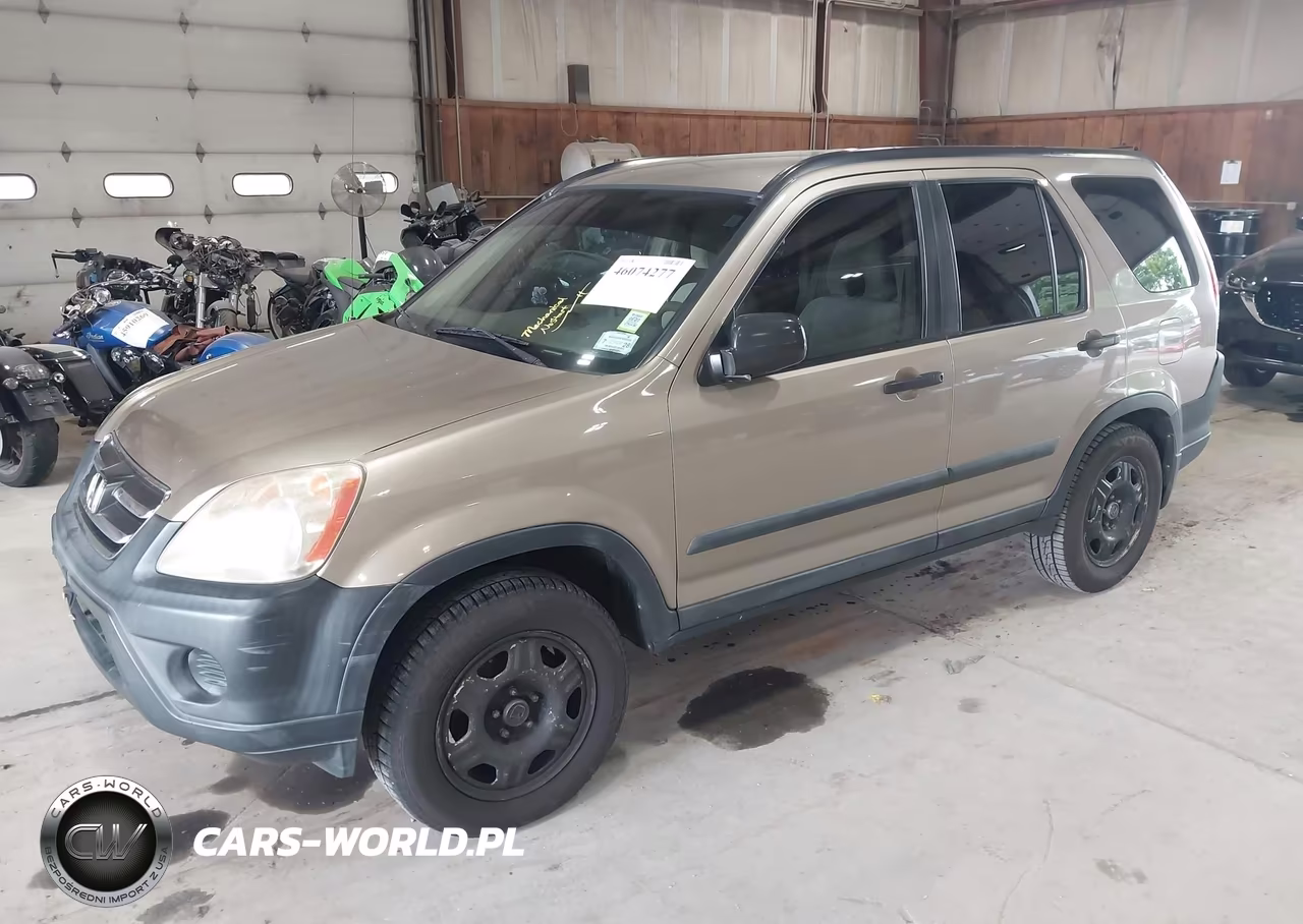 2005 Honda Cr-V Lx VIN:SHSRD78565U345961 - 2