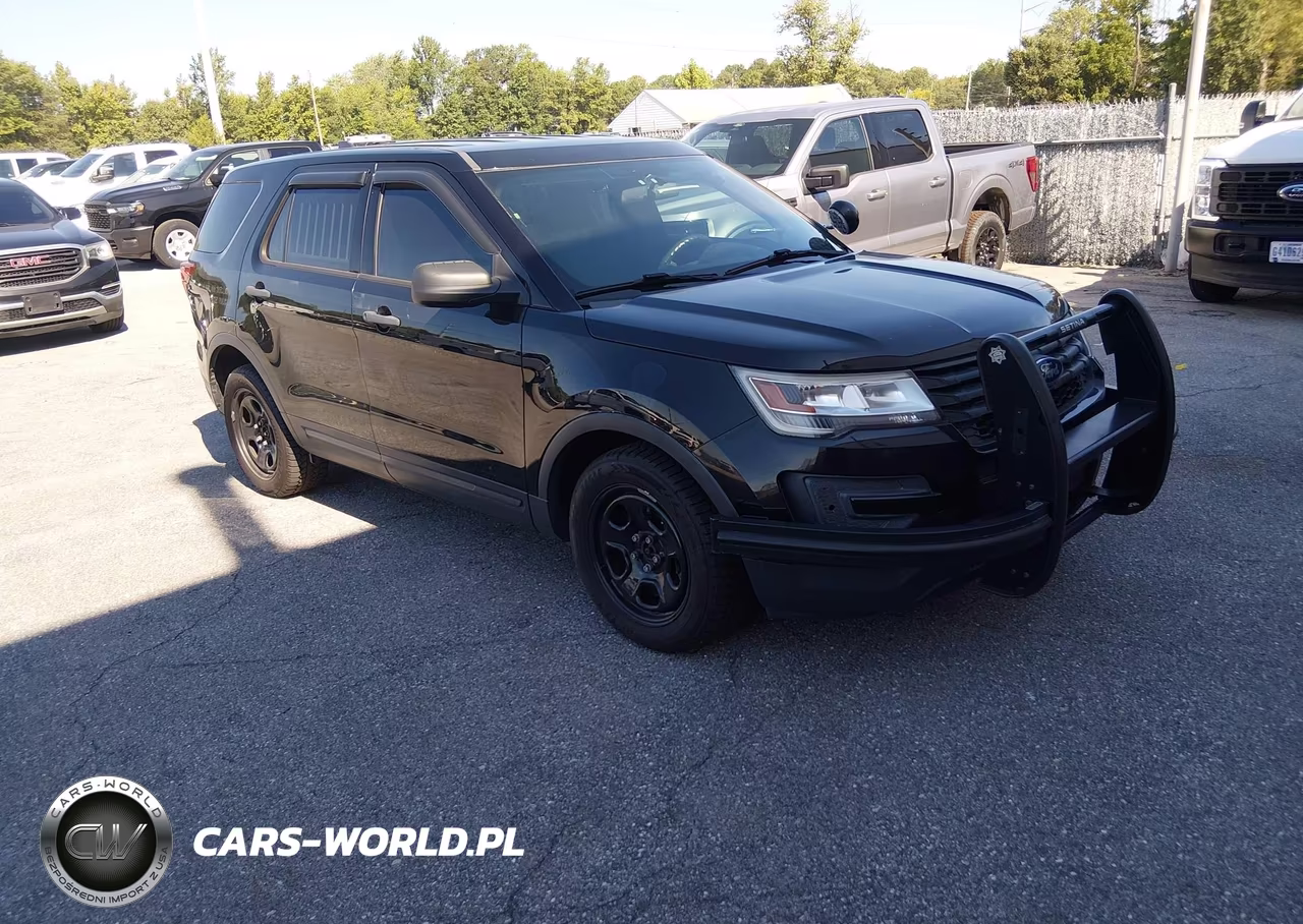 2018 Ford Police Interceptor Utility VIN:1FM5K8AR9JGA59693 - 1