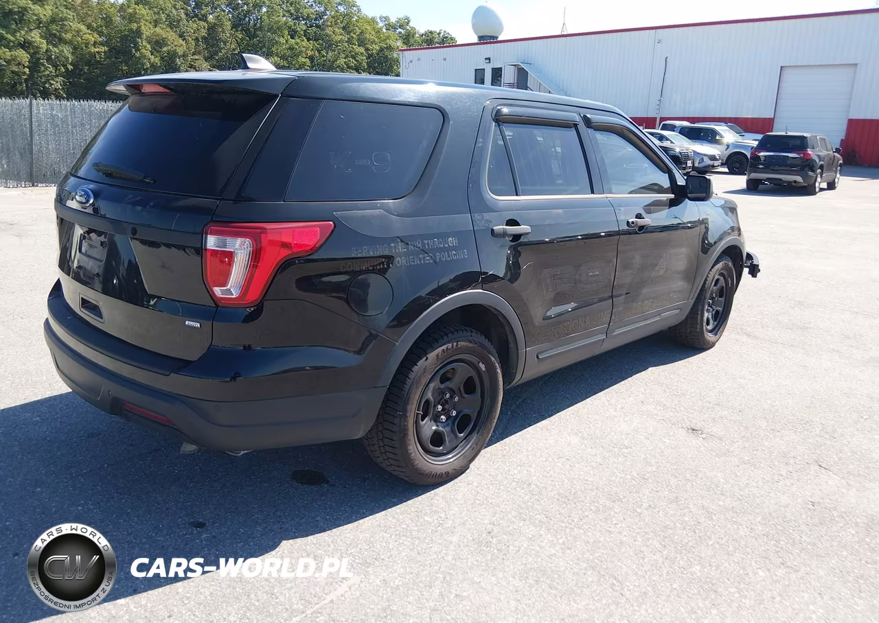 2018 Ford Police Interceptor Utility VIN:1FM5K8AR9JGA59693 - 4