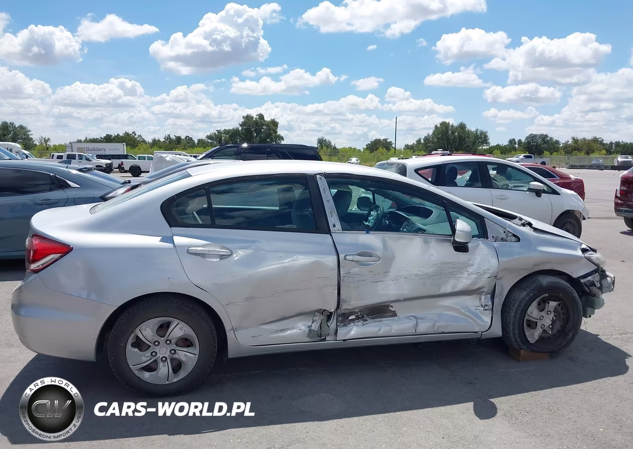 2013 Honda Civic Lx VIN:2HGFB2F57DH560538 - 14