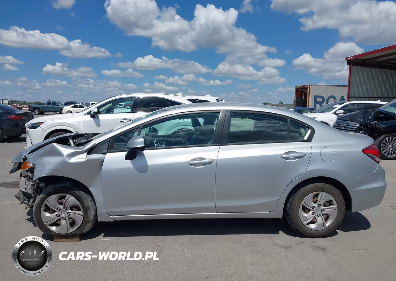 2013 Honda Civic Lx VIN:2HGFB2F57DH560538 - 15