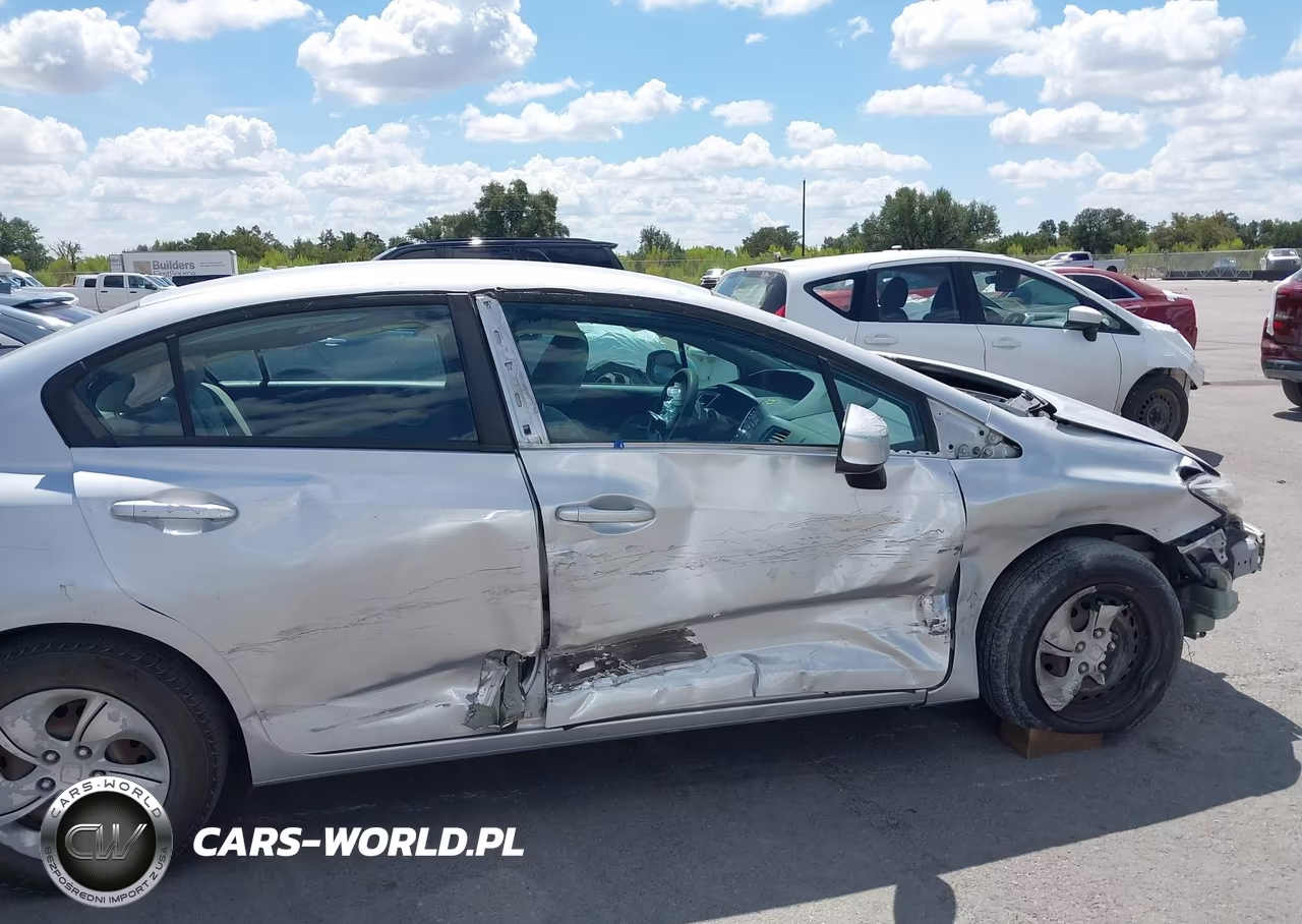 2013 Honda Civic Lx VIN:2HGFB2F57DH560538 - 19