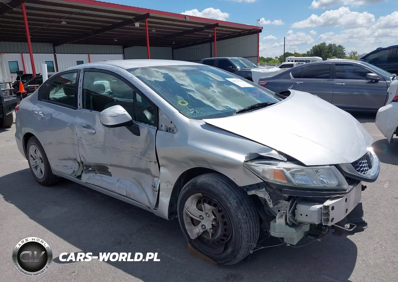 2013 Honda Civic Lx VIN:2HGFB2F57DH560538 - 6