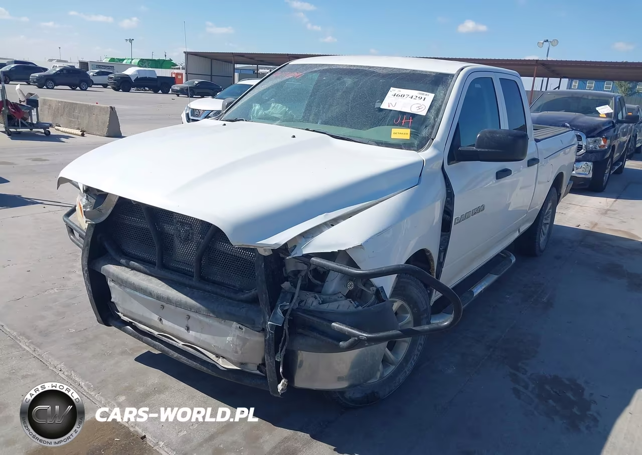2012 Ram 1500 Tradesman VIN:1C6RD6FP0CS262782 - 2