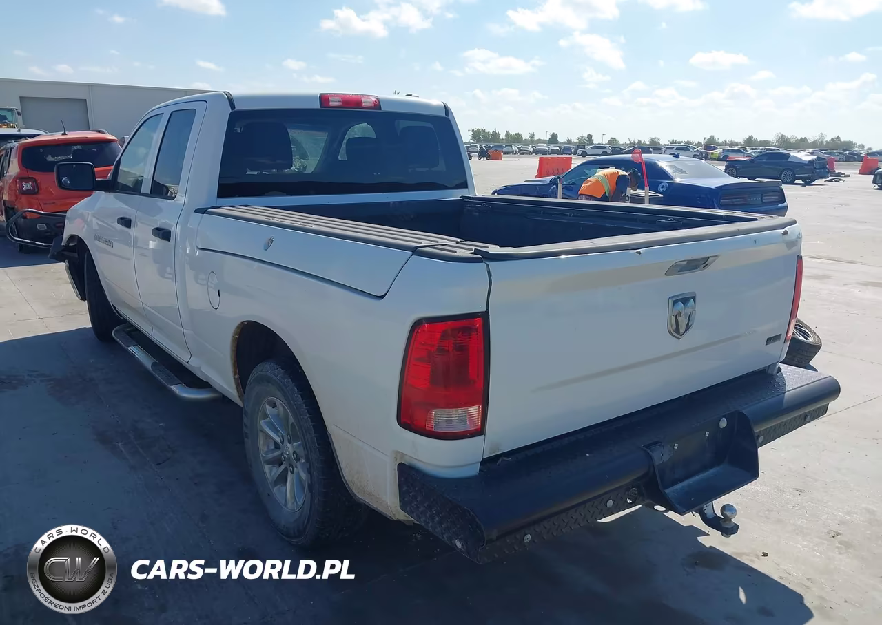 2012 Ram 1500 Tradesman VIN:1C6RD6FP0CS262782 - 3