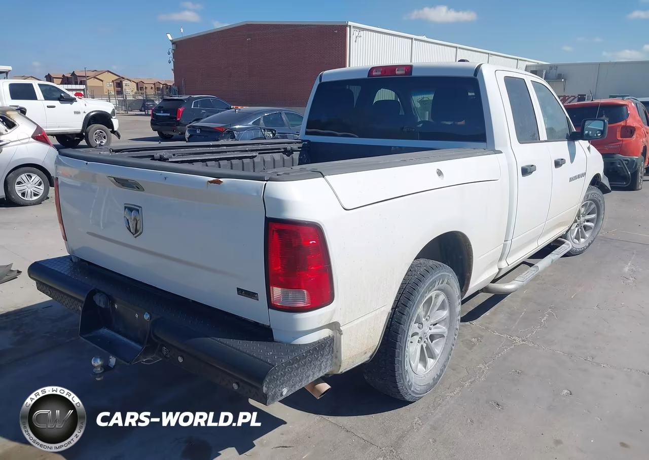 2012 Ram 1500 Tradesman VIN:1C6RD6FP0CS262782 - 4