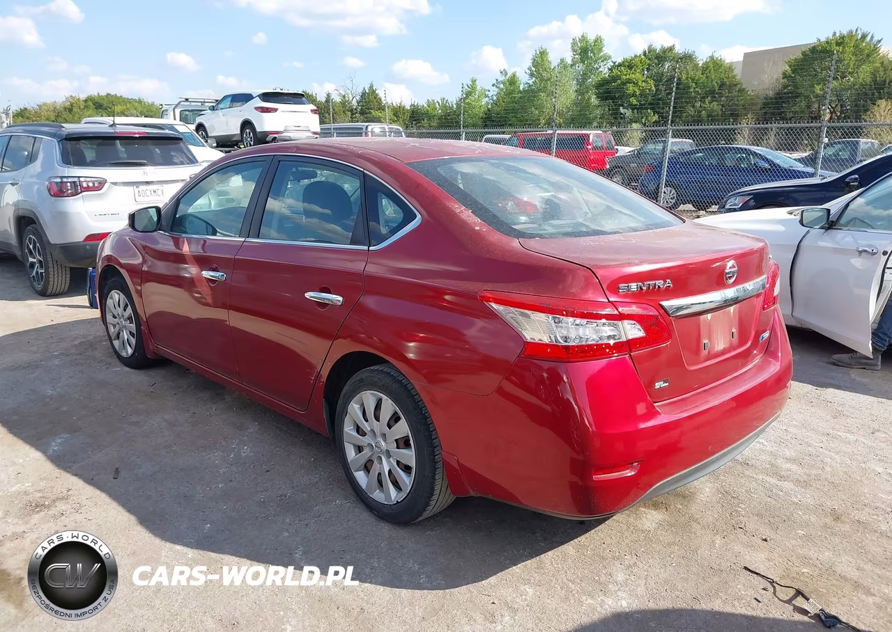 2014 Nissan Sentra Fe+ S-Fe+ Sv-S-Sl-Sr-Sv VIN:3N1AB7AP0EY249384 - 3