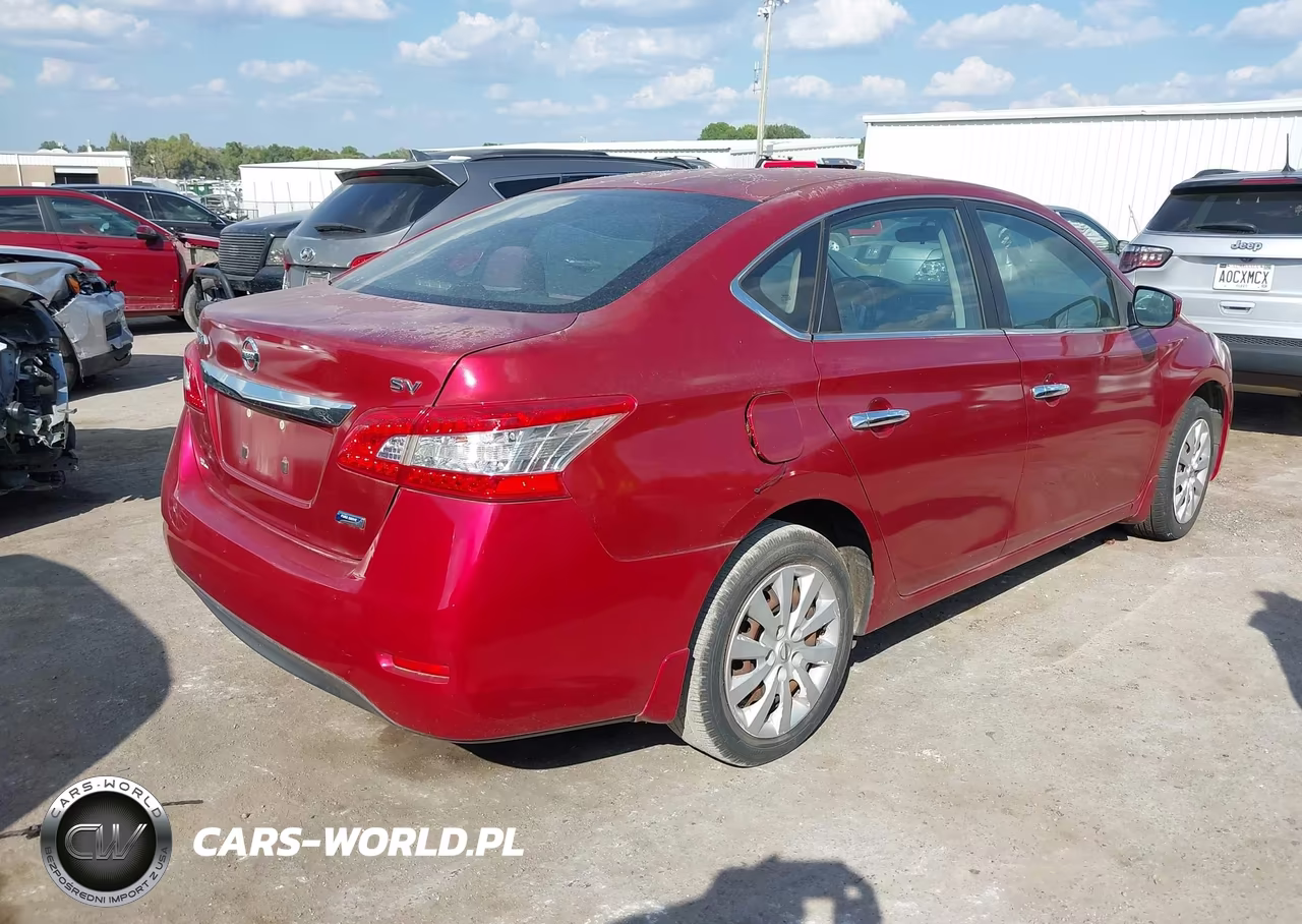 2014 Nissan Sentra Fe+ S-Fe+ Sv-S-Sl-Sr-Sv VIN:3N1AB7AP0EY249384 - 4