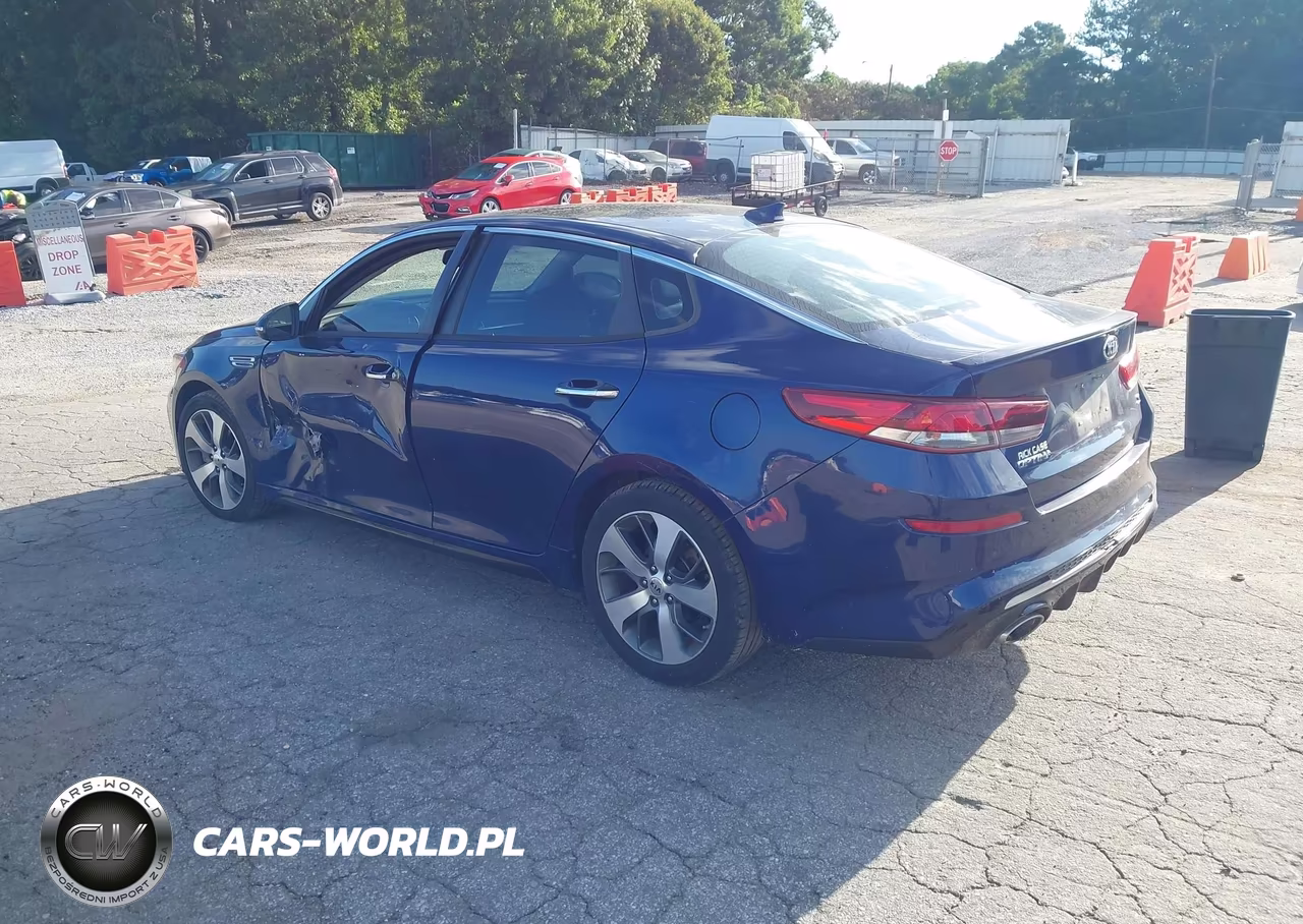 2019 Kia Optima S VIN:5XXGT4L36KG317172 - 3