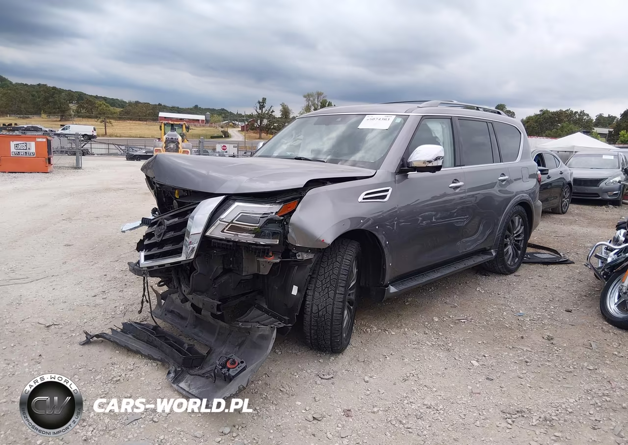 2024 Nissan Armada Platinum 4Wd VIN:JN8AY2CD1R9708942 - 2
