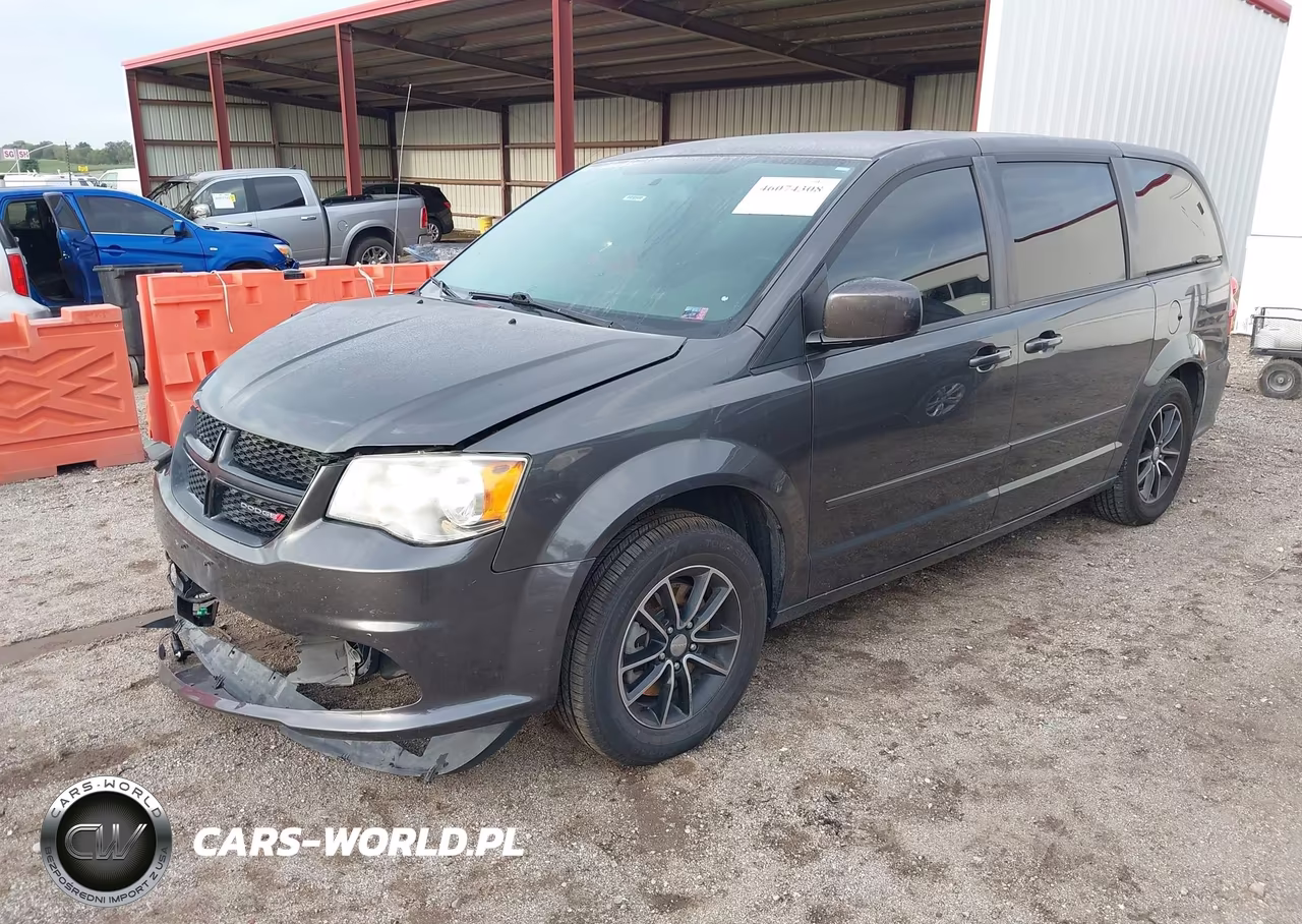 2016 Dodge Grand Caravan Se Plus VIN:2C4RDGBGXGR115834 - 2
