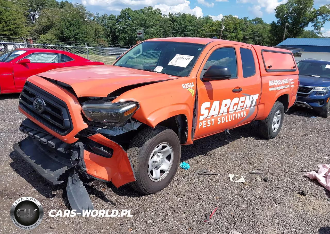 2021 Toyota Tacoma Sr VIN:3TYRX5GNXMT030020 - 2