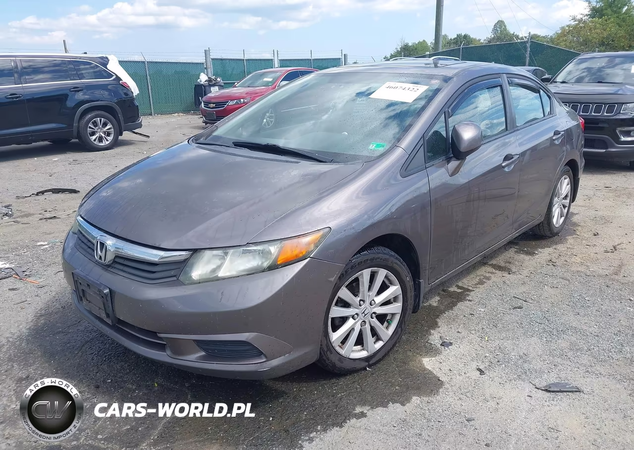 2012 Honda Civic Ex VIN:19XFB2F83CE085280 - 2