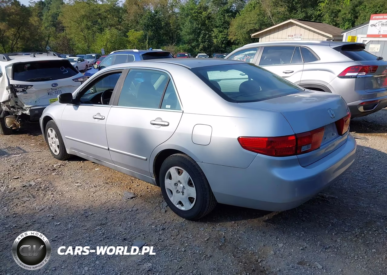 2005 Honda Accord 2.4 Lx VIN:1HGCM55495A186814 - 3