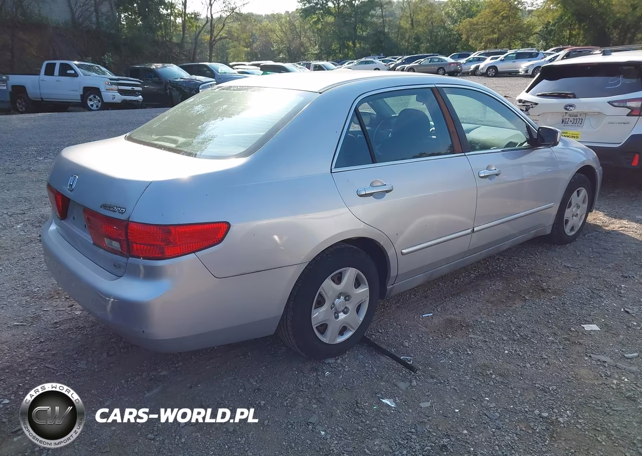 2005 Honda Accord 2.4 Lx VIN:1HGCM55495A186814 - 4