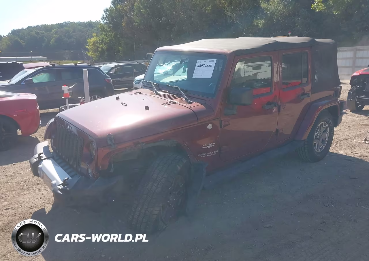 2010 Jeep Wrangler Unlimited Sahara VIN:1J4BA5H18AL122633 - 2